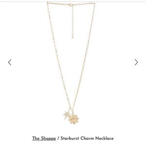 Jennifer Miller Jewelry Starburst Charm Necklace